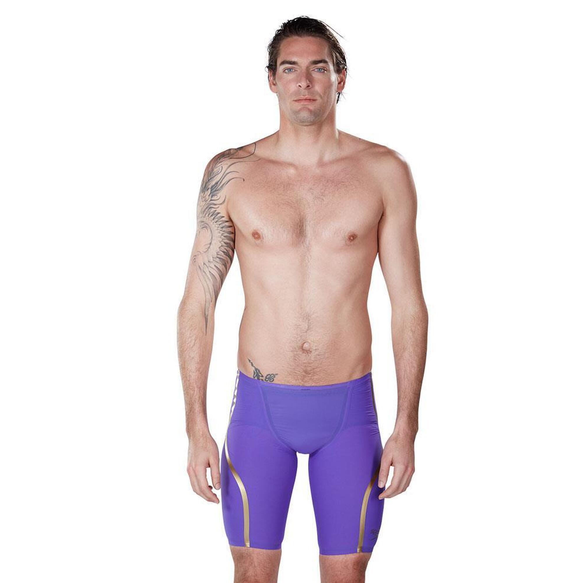 SPEEDO Speedo LZR Racer X High Waisted Jammer Violet / Gold