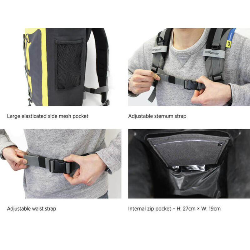 英國防水背包20L Waterproof Backpack 黃色
