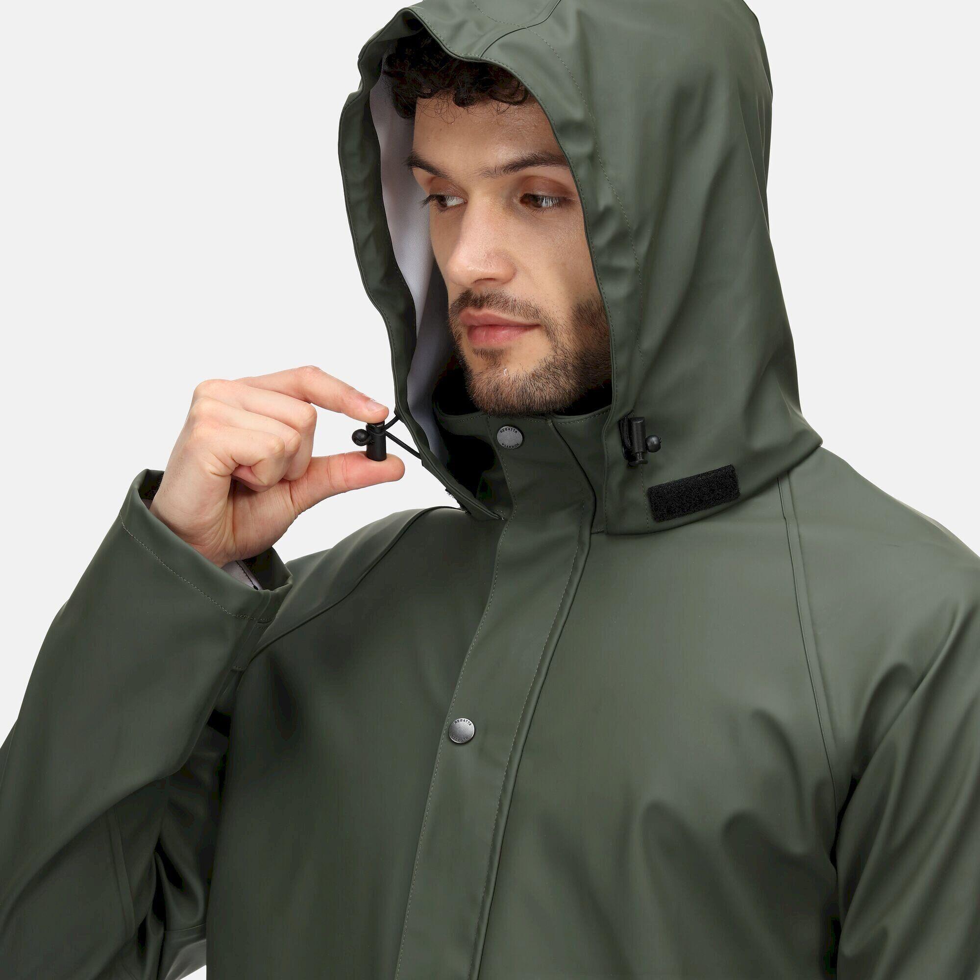 Mens Stormflex II Waterproof Jacket (Olive) 4/5