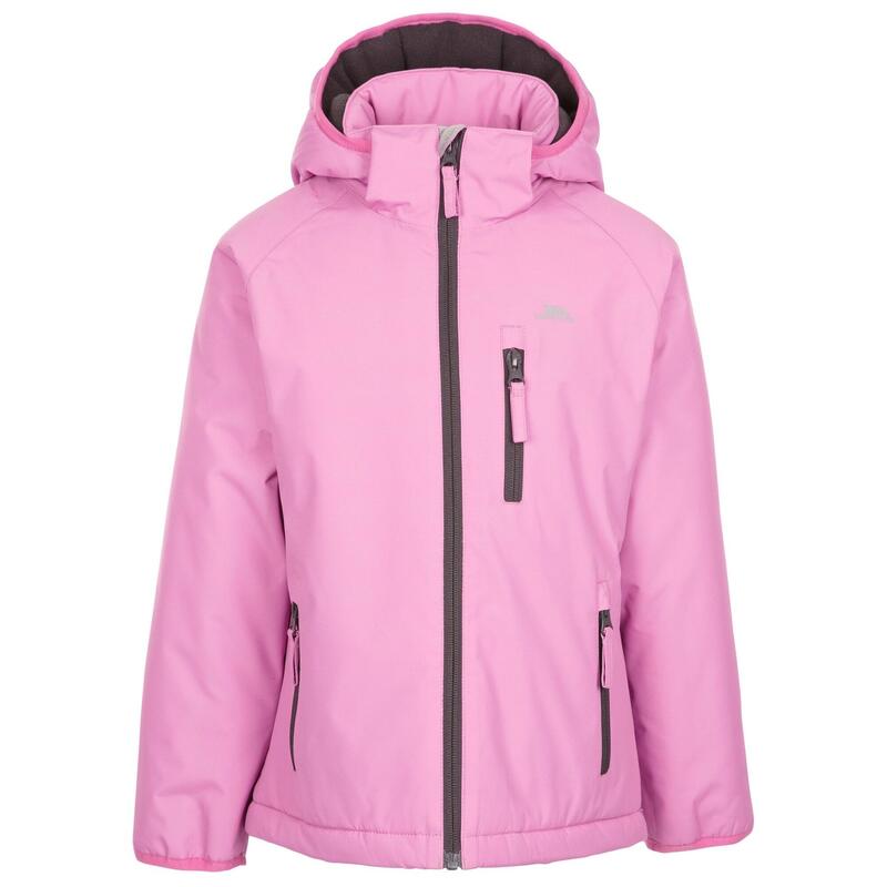 Chaqueta impermeable modelo Shasta infantil Rosa Intenso