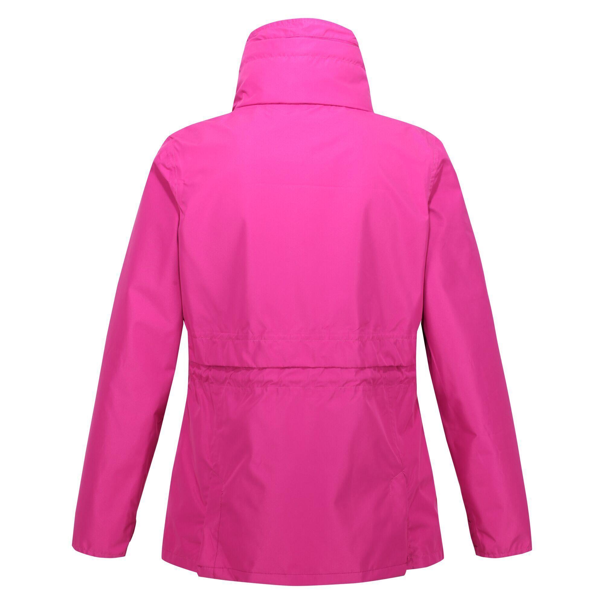 Womens/Ladies Nadira Waterproof Jacket (Fuchsia) 2/5