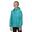 Groot Buitenshuis Kinderen/Kinderen Lever II Packaway Rain Jacket (Turquoise)