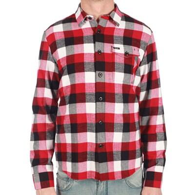 VOLCOM Nogard Red L/S Shirt