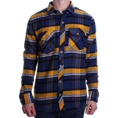 VOLCOM Dermot Vintage Navy L/S Shirt