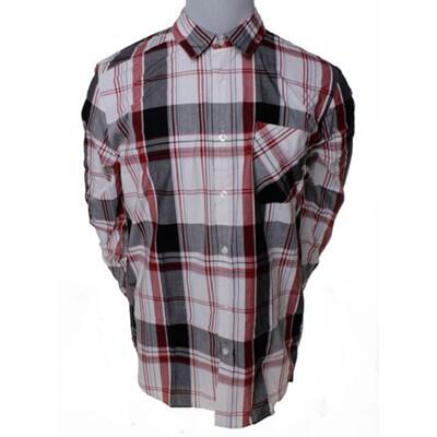 Ex Factor Lumberjack Red Plaid L/S Shirt 1/1