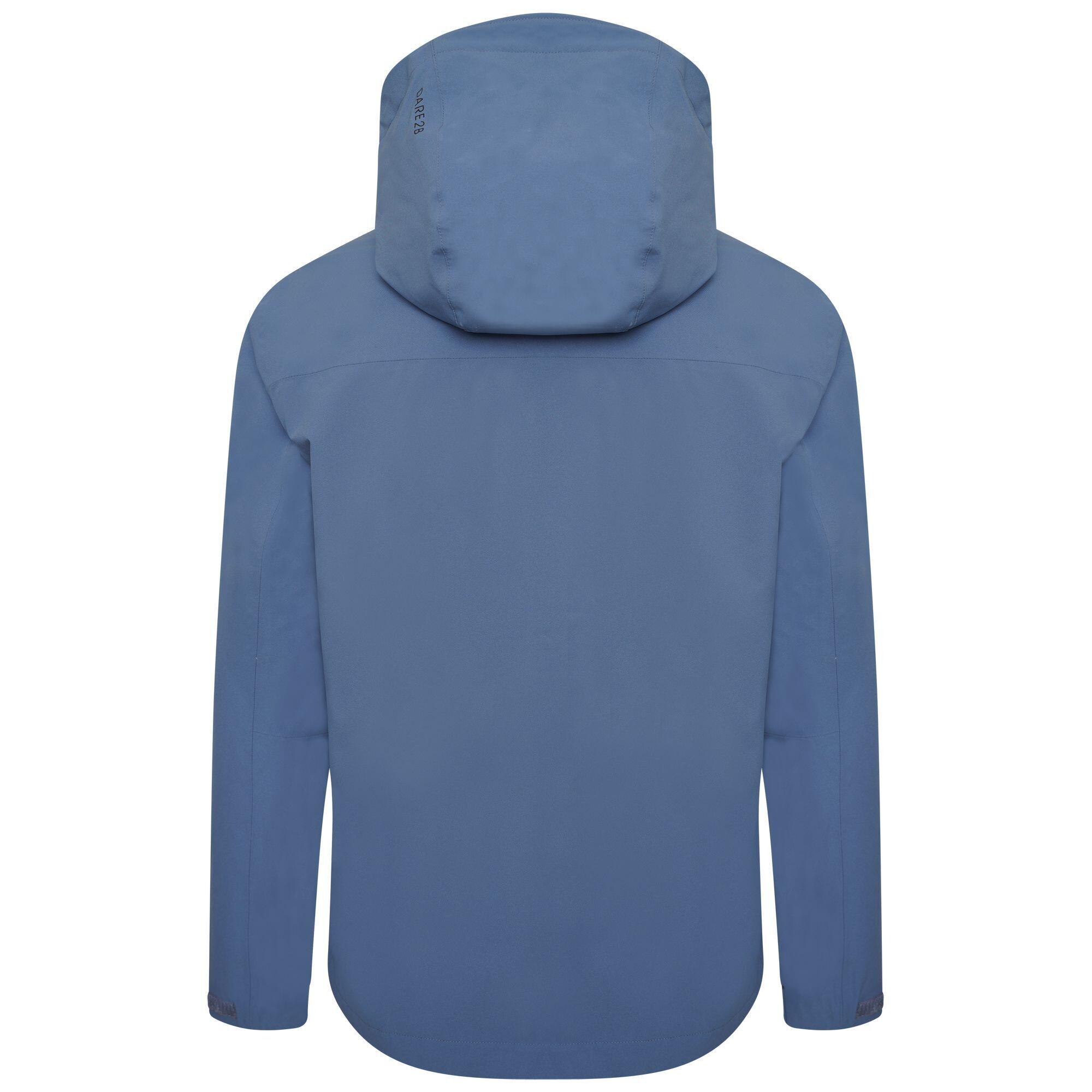 Mens Switch Out Recycled Waterproof Jacket (Stellar Blue) 2/5