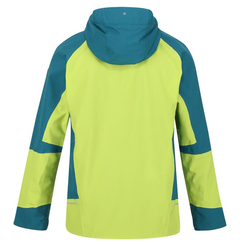 Chaqueta Impermeable Highton Pro para Hombre Kiwi Llamativo, Verde Pacífico