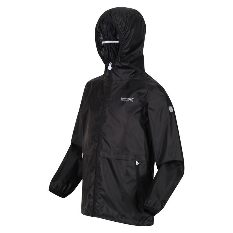 Chaqueta Impermeable Bagley para Niños/Niñas Negro