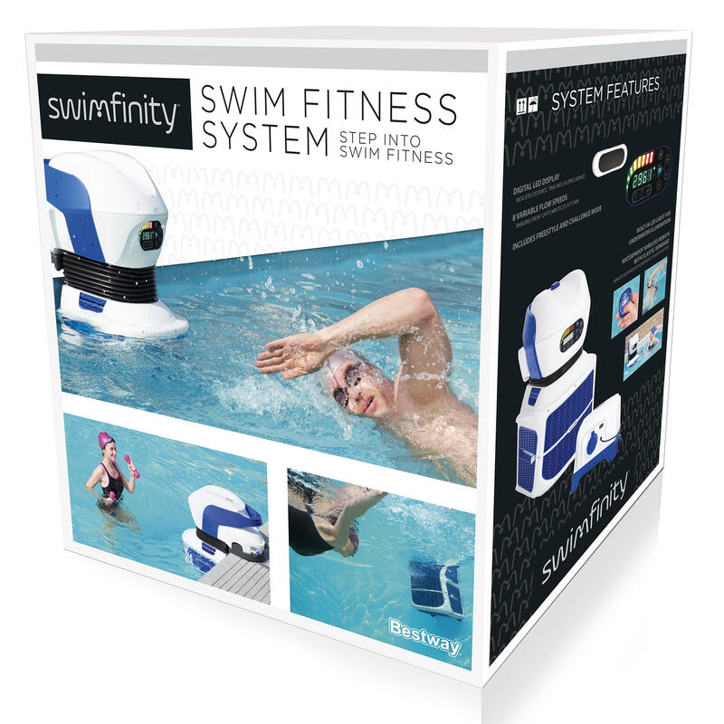 Sistema de Natación Contracorriente Bestway Swimfinity para Piscinas Sobresuelo