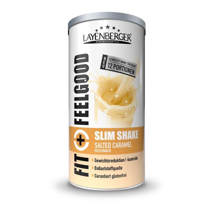 Fit+Feelgood SLIM SHAKE POWDER Salted Caramel 6x396g