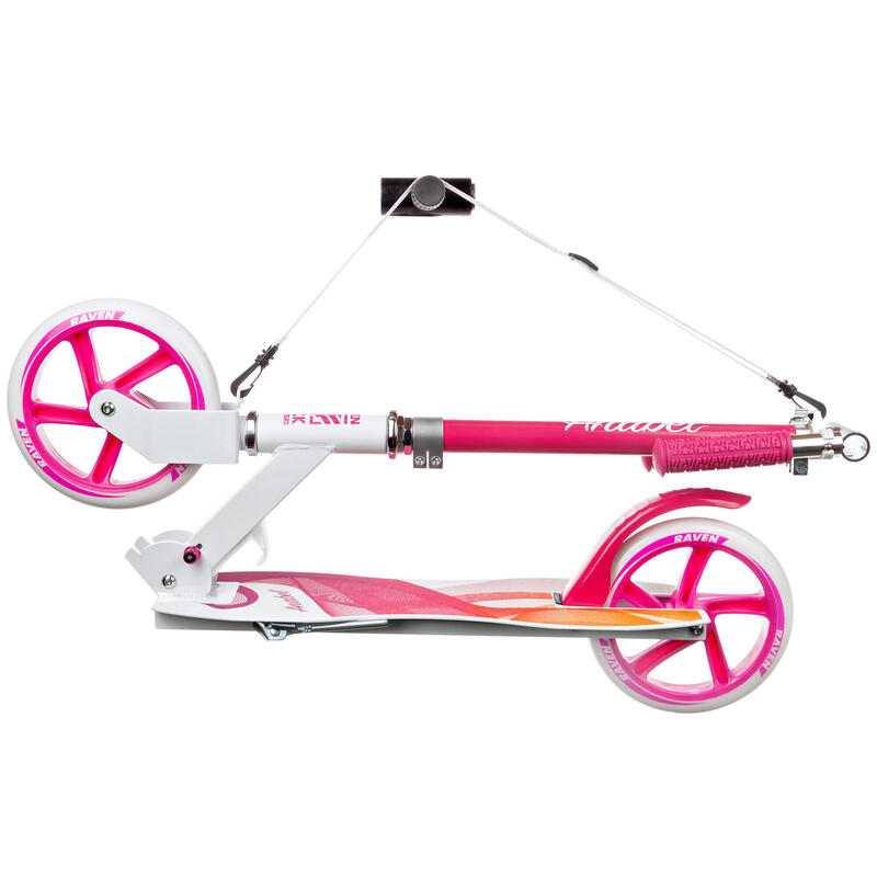 Klappbarer Roller 200mm Anabel Orange/Pink