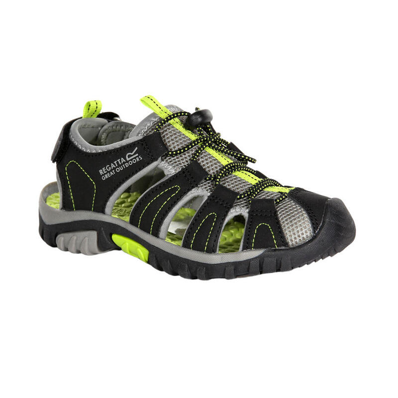 Sandales WESTSHORE Garçons (Noir/vert fluo)