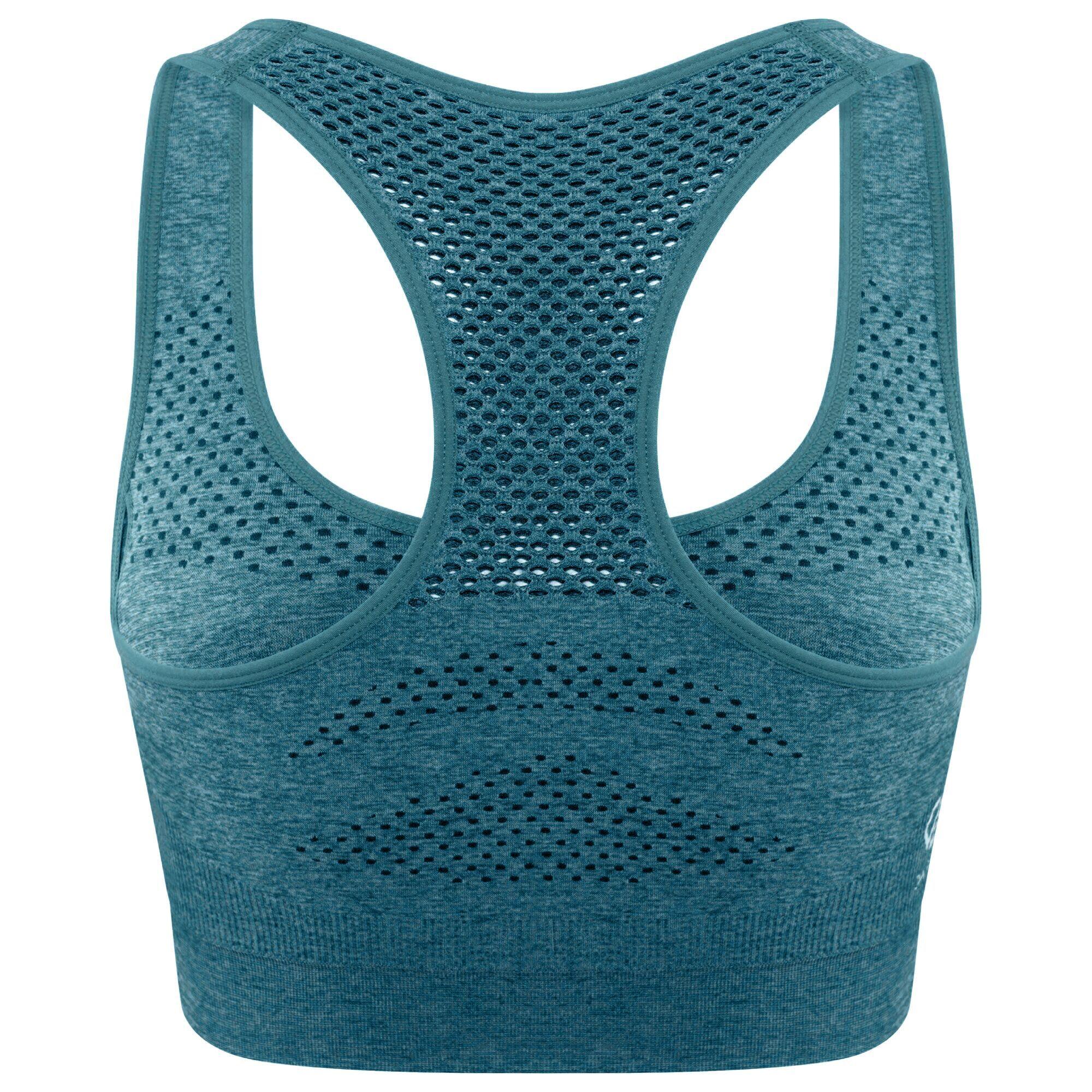 Womens/Ladies Dont Sweat It Sports Bra (Dragonfly Green) 2/5