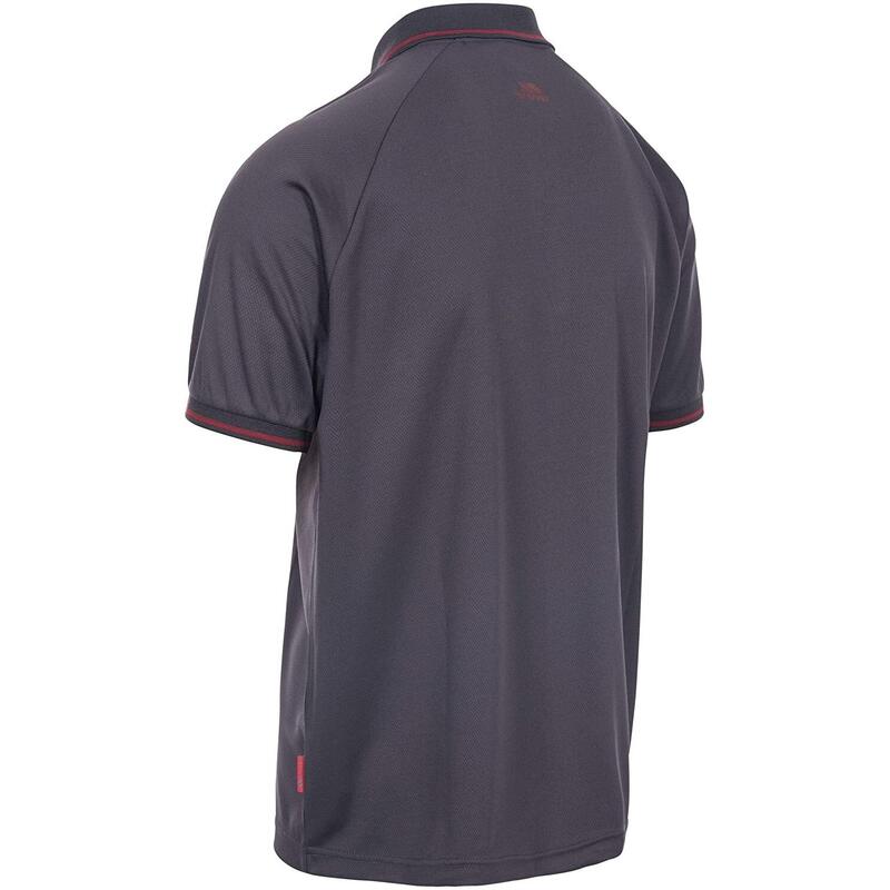 Bonington Polo Manica Corta Uomo Grigio Scuro