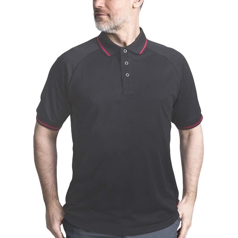 Bonington Polo Manica Corta Uomo Grigio Scuro