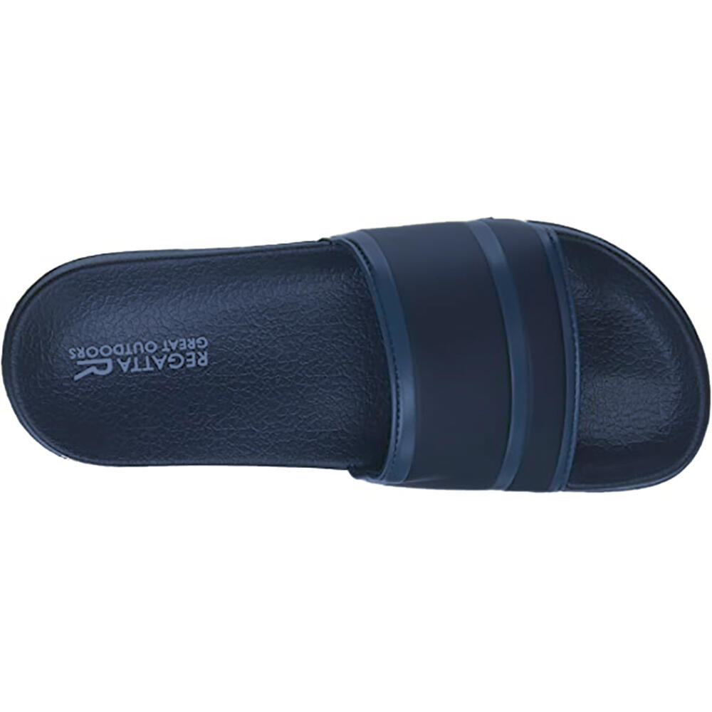 Mens Shift Slider Sandals (Navy/Dark Denim) 4/5