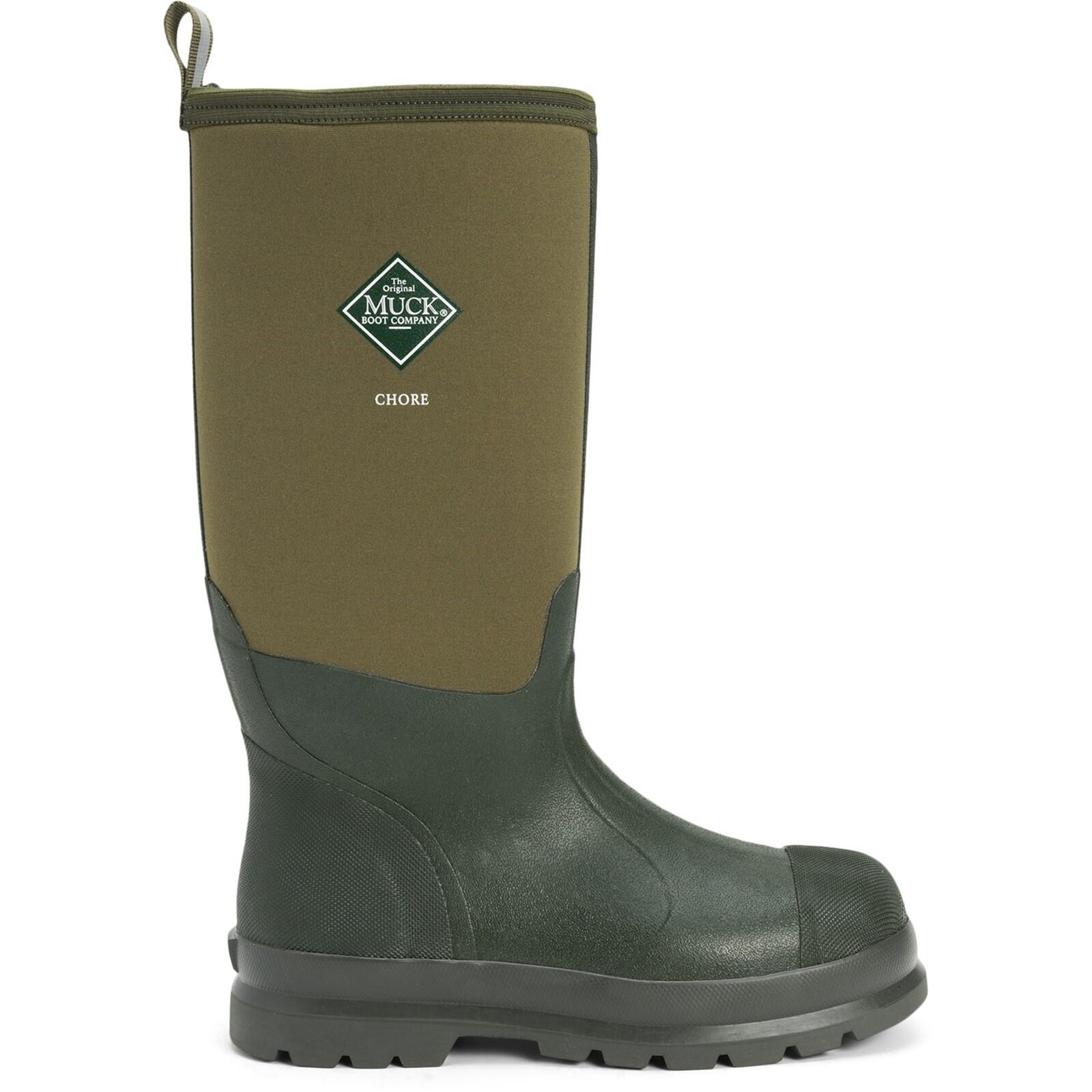 Chore Classic Hi Textile/Weather Wellingtons GREEN 1/4