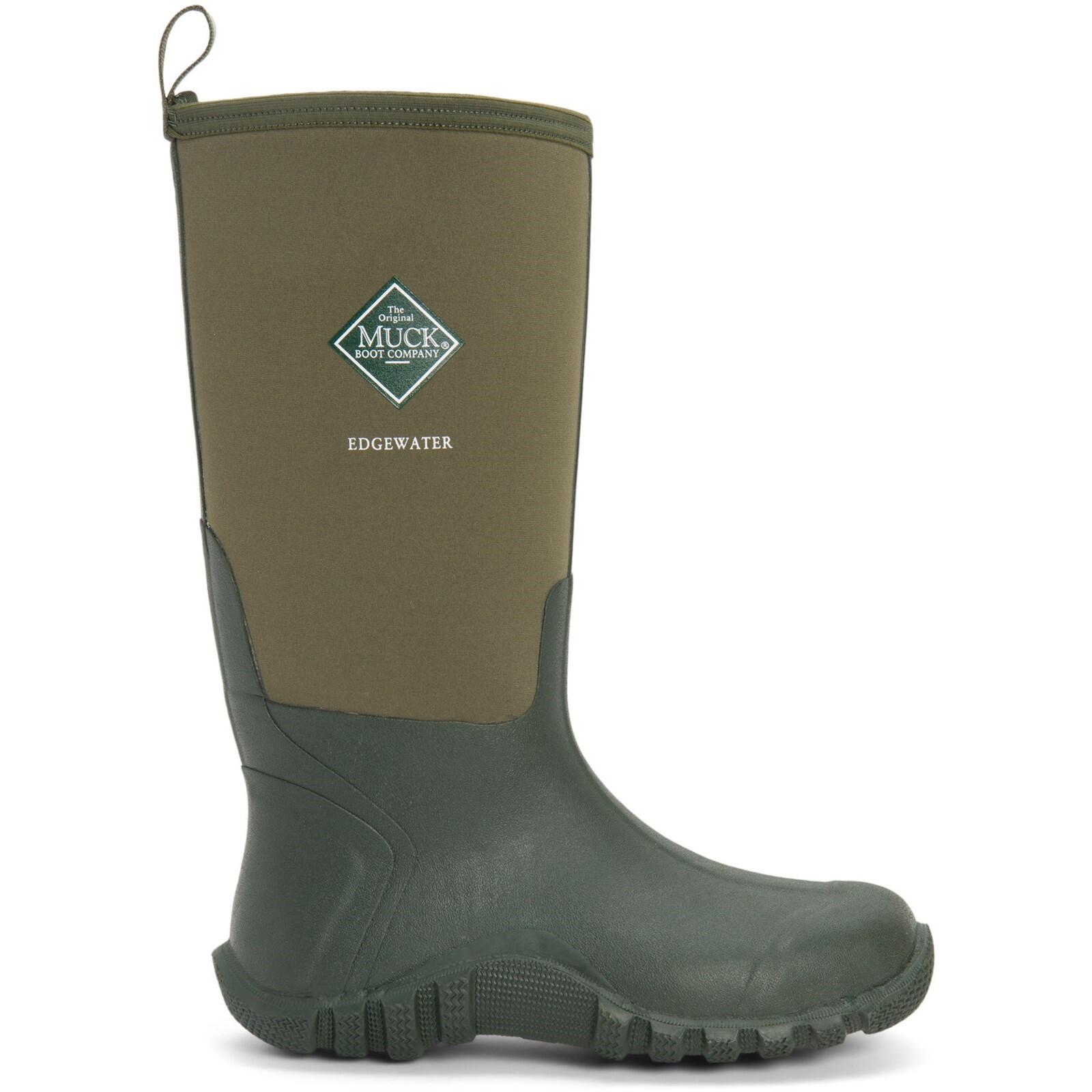 MUCK BOOTS Edgewater Hi Textile/Weather Wellingtons GREEN