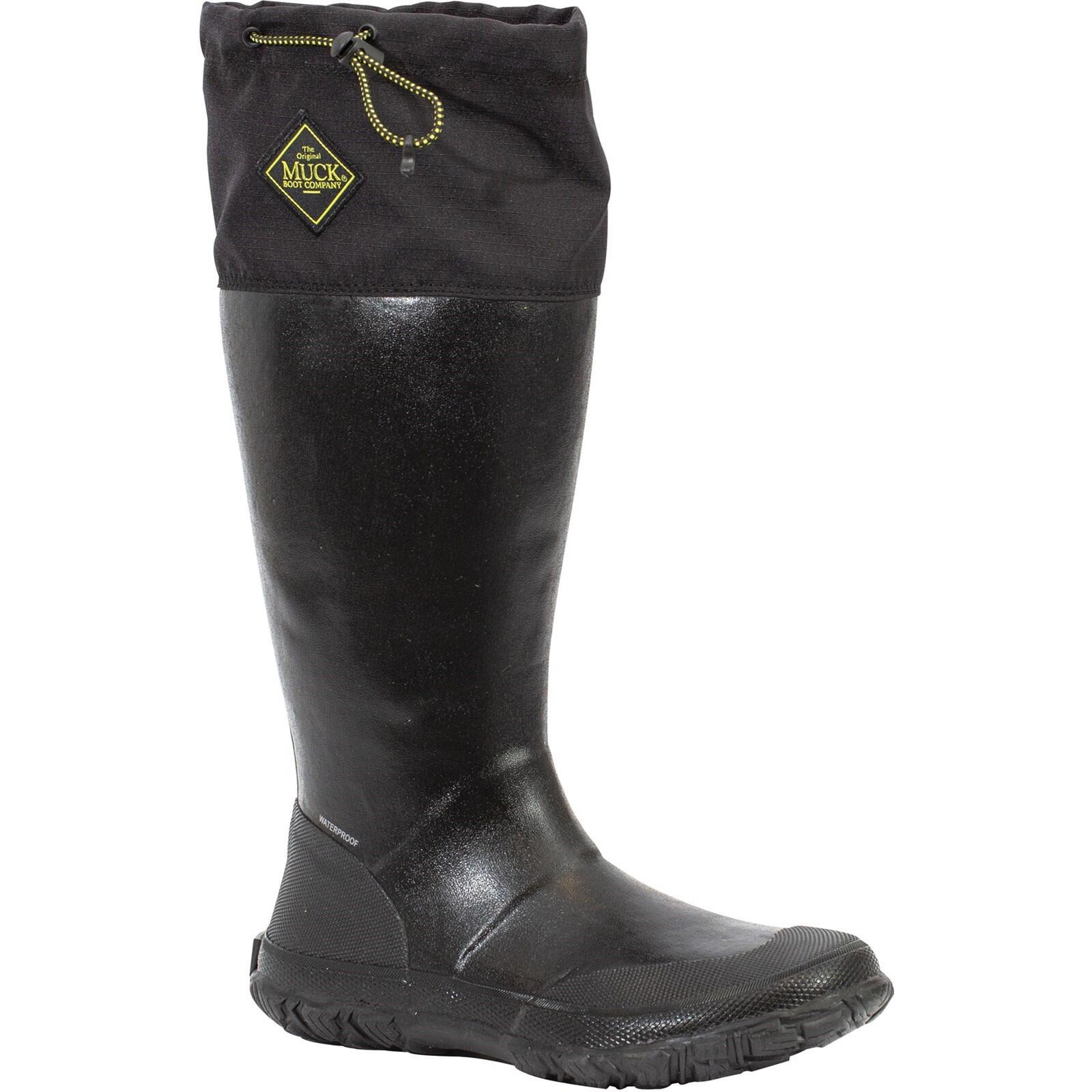 Forager Tall Textile/Weather Wellingtons BLACK 2/4