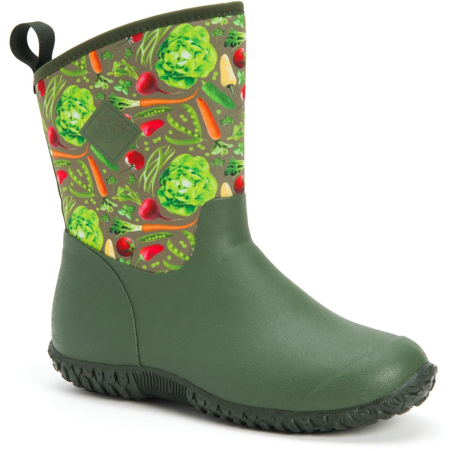 Muckster II Mid Textile/Weather Wellingtons GREEN 2/5