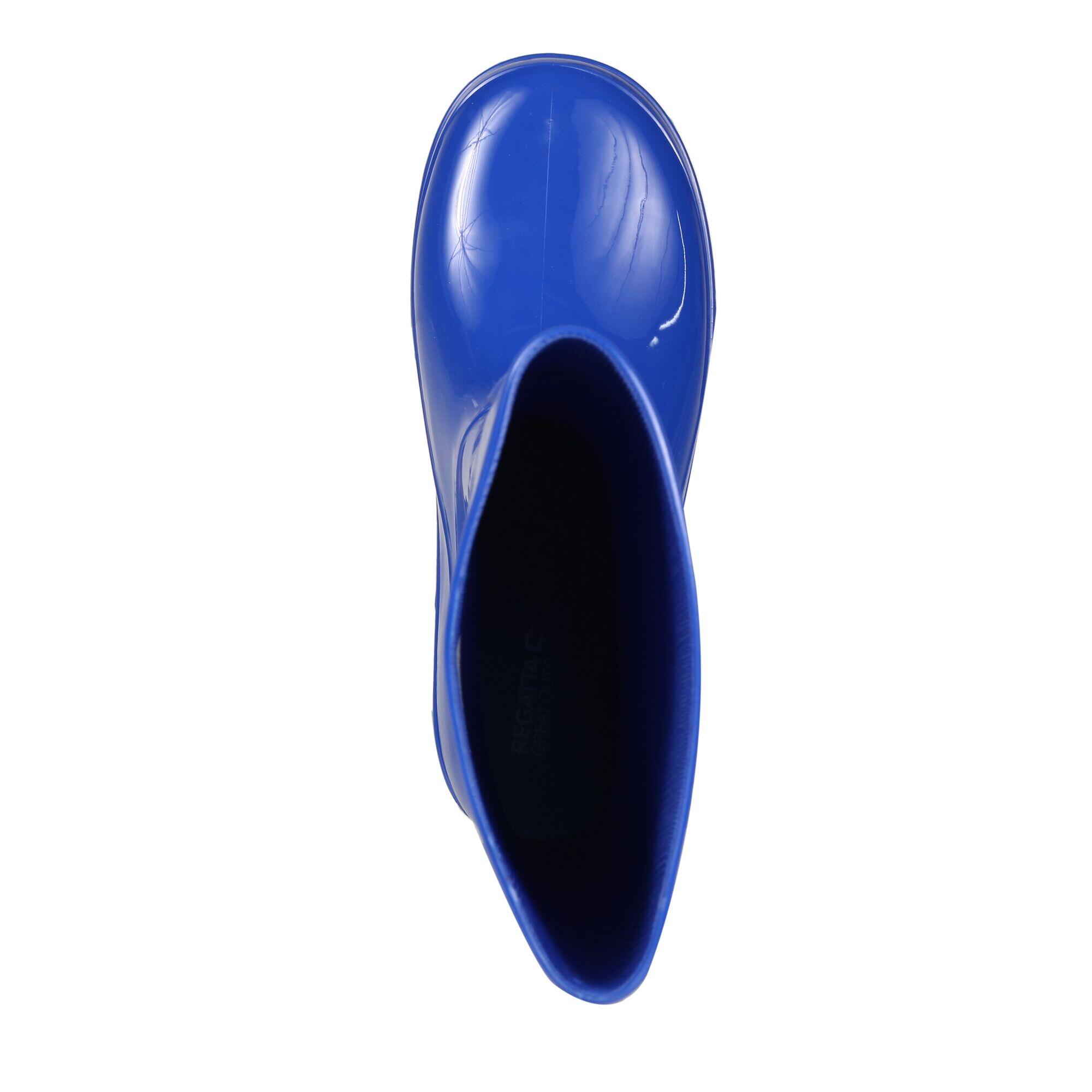 Childrens/Kids Wenlock Wellington Boots (Nautical Blue) 4/5
