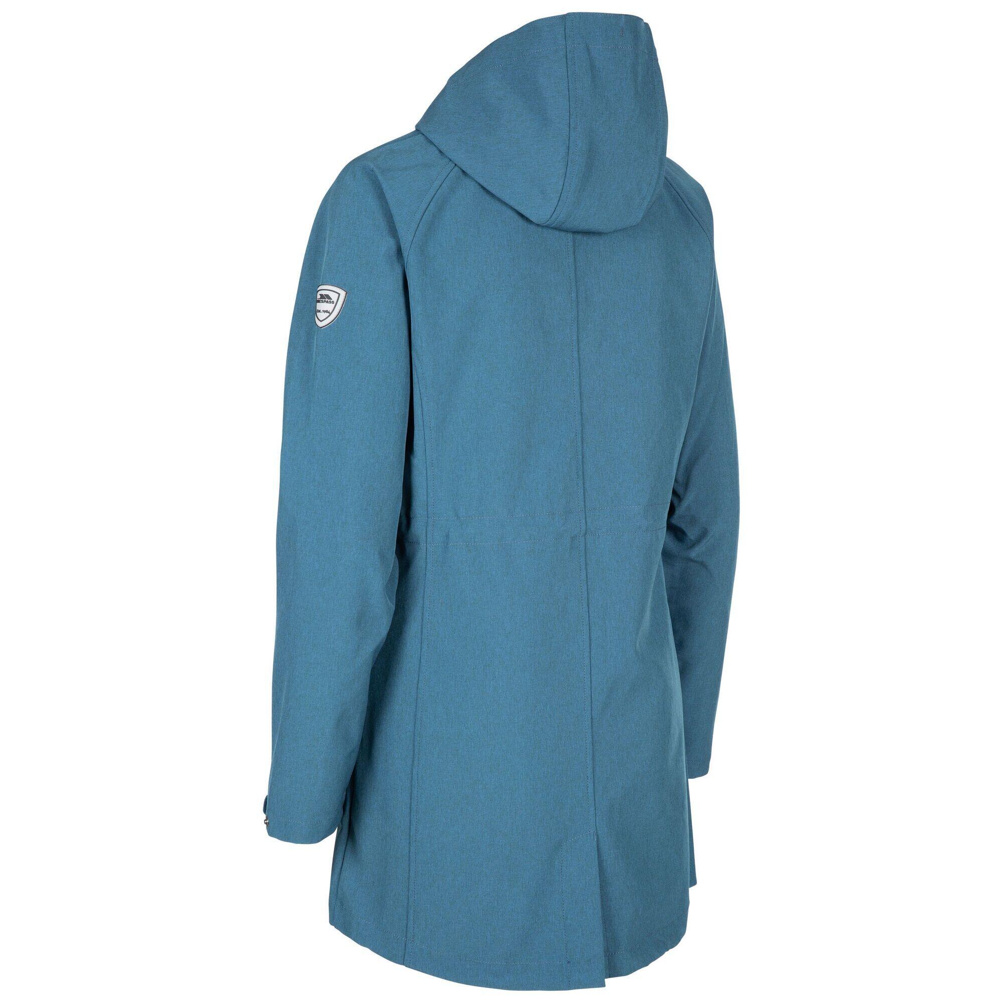 Women's softshell jacket (Chiné Cosmic Blue)