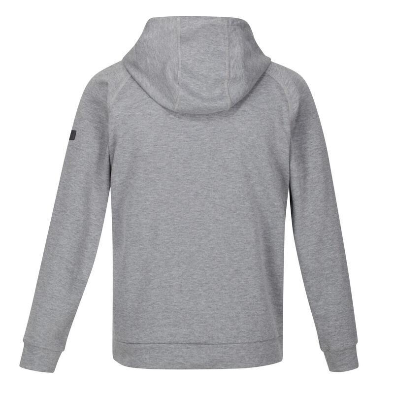 Sudadera Kassian de Polar para Hombre Gris Tormenta