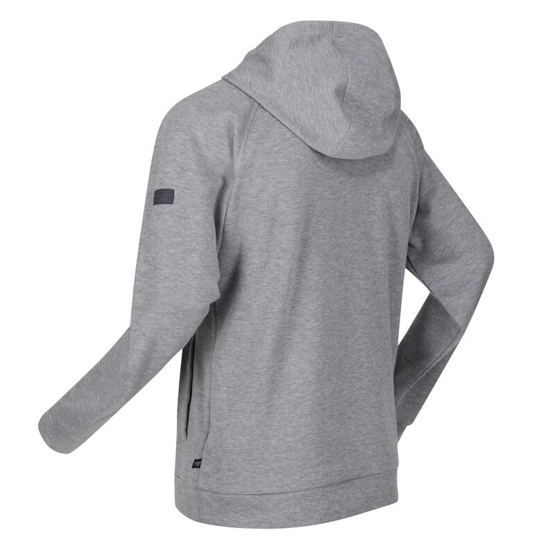 Heren Kassian Fleece Hoodie (Stormgrijs)