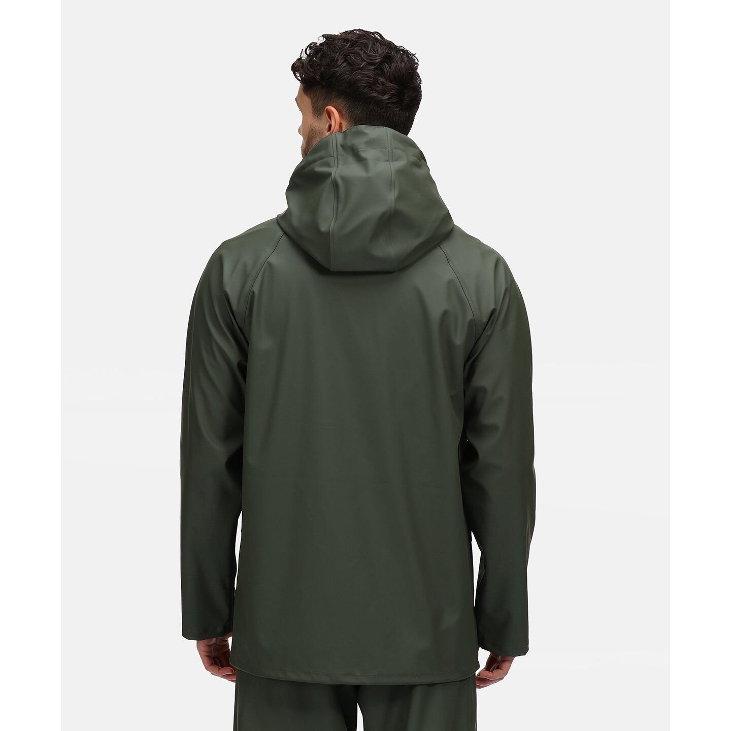 Mens Stormflex II Jacket (Olive Green) 3/5