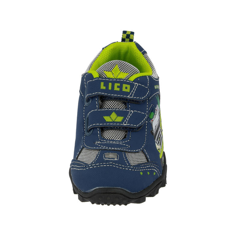 Freitzeitschuh blau Jungen Freizeitschuh Monstertruck V Blinky