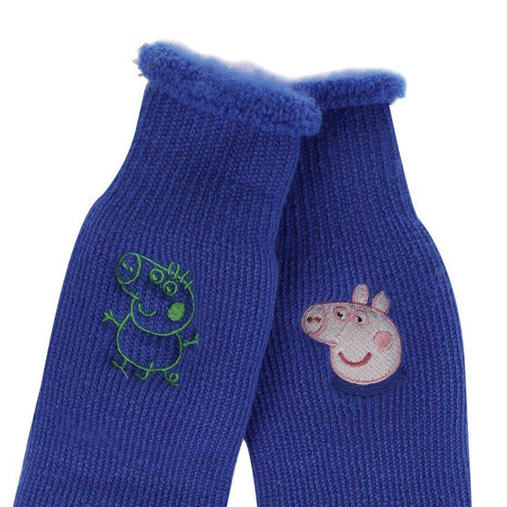 Childrens/Kids Peppa Pig Boot Socks (Pack of 2) (Navy) 2/3