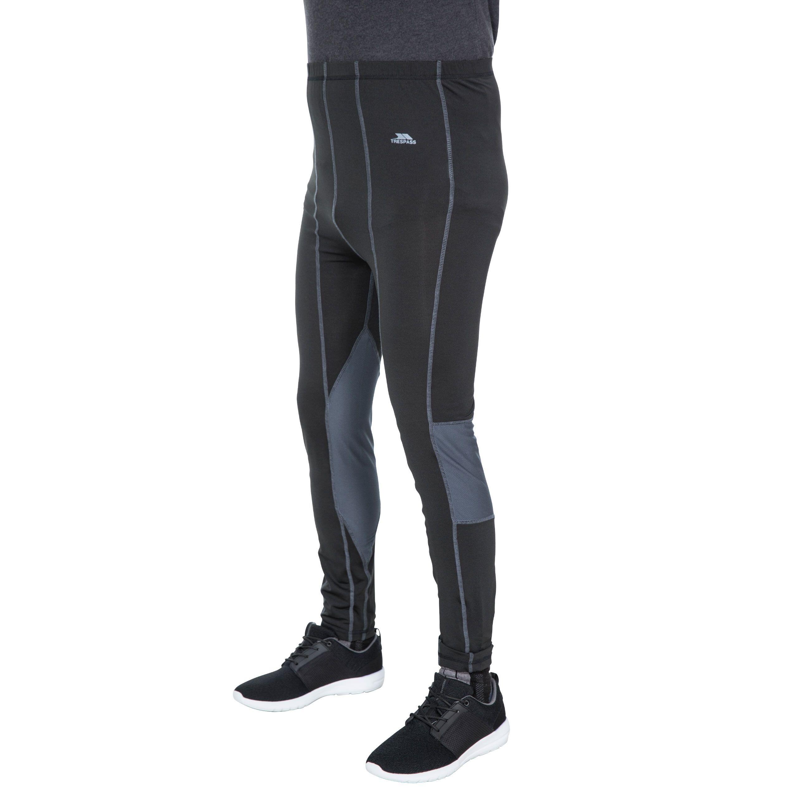 Lax Men's Sport Leggings (Black X)