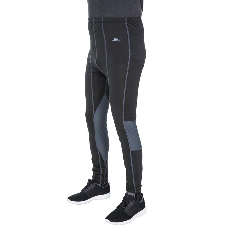 Tactic Baselayer Sportunterwäsche SkiUnterwäsche Leggings Herren Schwarz X