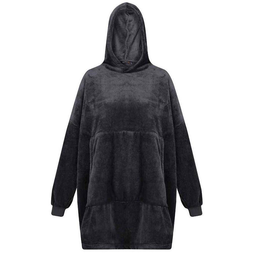 REGATTA Unisex Adult Snuggler Fleece Oversized Hoodie (Seal Grey)
