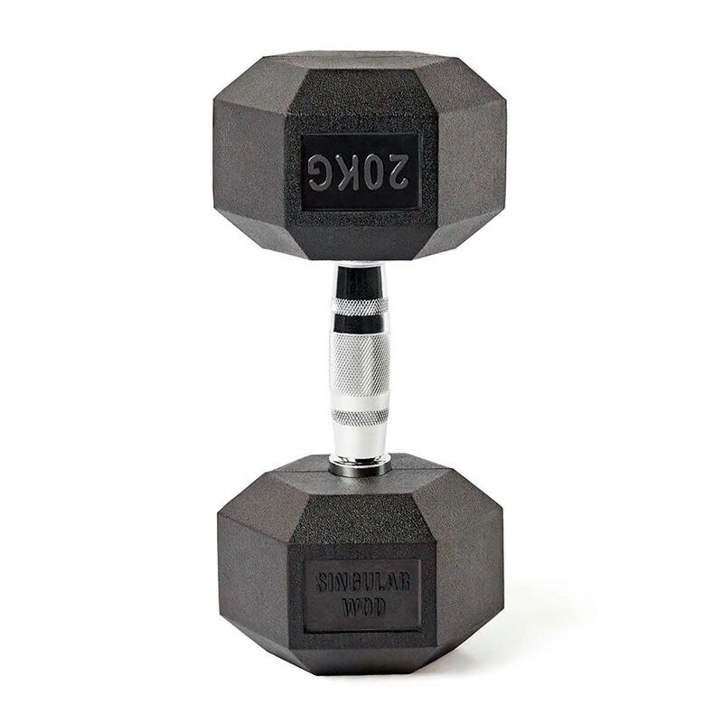 MANCUERNA HEXAGONAL DUMBBELL DE 20 KG CROSS TRAINING