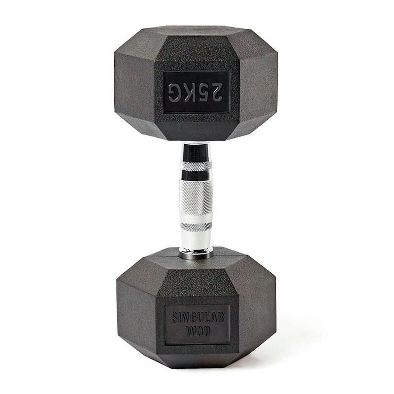 MANCUERNA HEXAGONAL DUMBBELL DE 25 KG