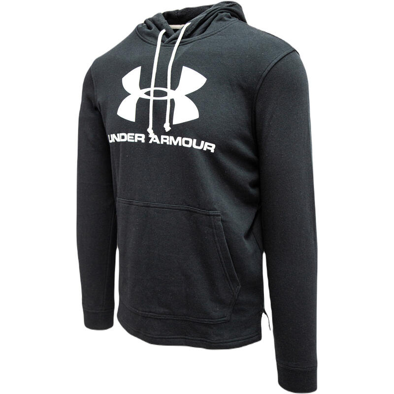 Capuche Under Armour Sportstyle Terry Logo, Noir, Hommes