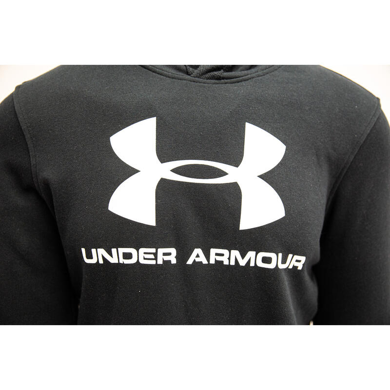 Capuche Under Armour Sportstyle Terry Logo, Noir, Hommes