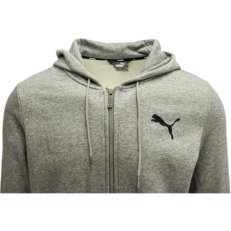 Hoodie Puma Essentials, Cinza, Homens