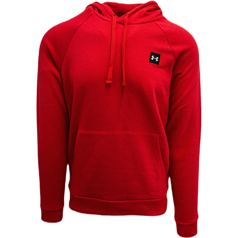 Capuche Under Armour Rival Fleece, Rouge, Hommes