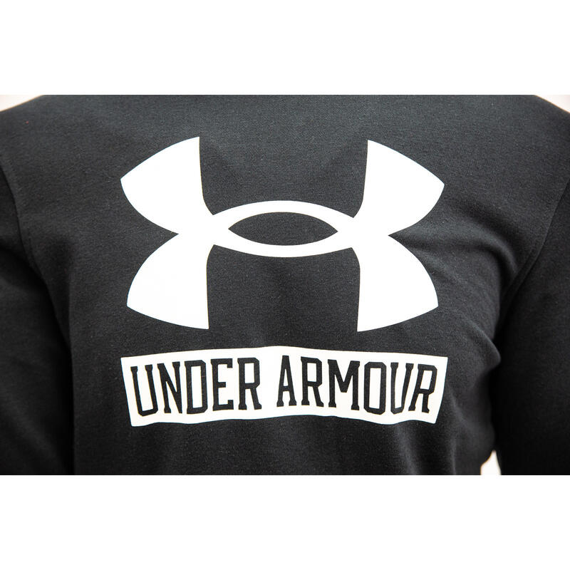 Capuche Under Armour Rival Logo, Noir, Hommes