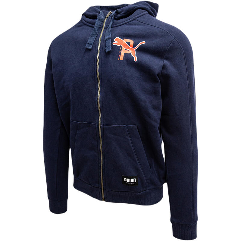 Sudadera Puma Athletics, Azul, Hombre