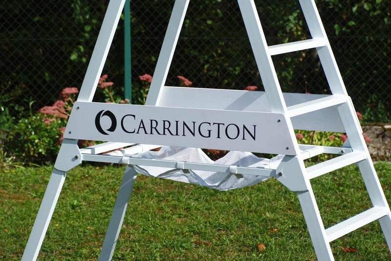 Kit de banco y silla para pista de tenis - Carrington