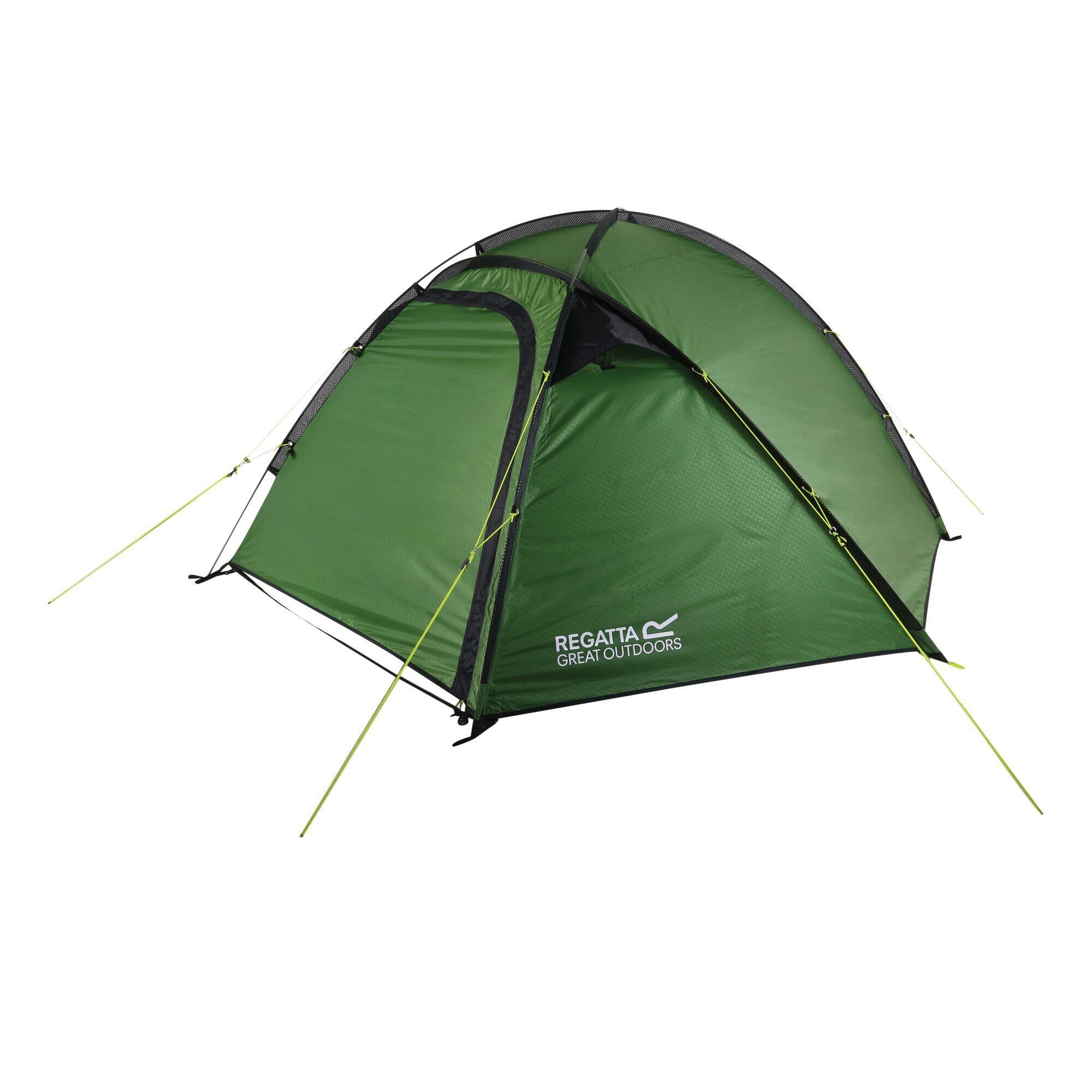 Montegra Geo 3-Man Adults' Camping Tent - Alpine Forest 1/7