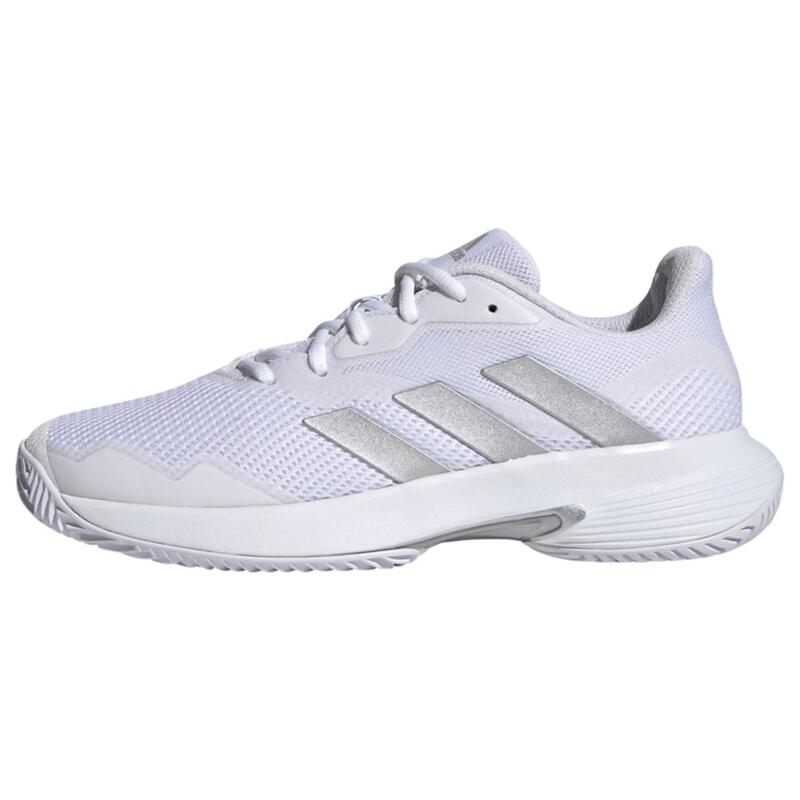 Pantofi sport femei adidas Courtjam Control, Alb