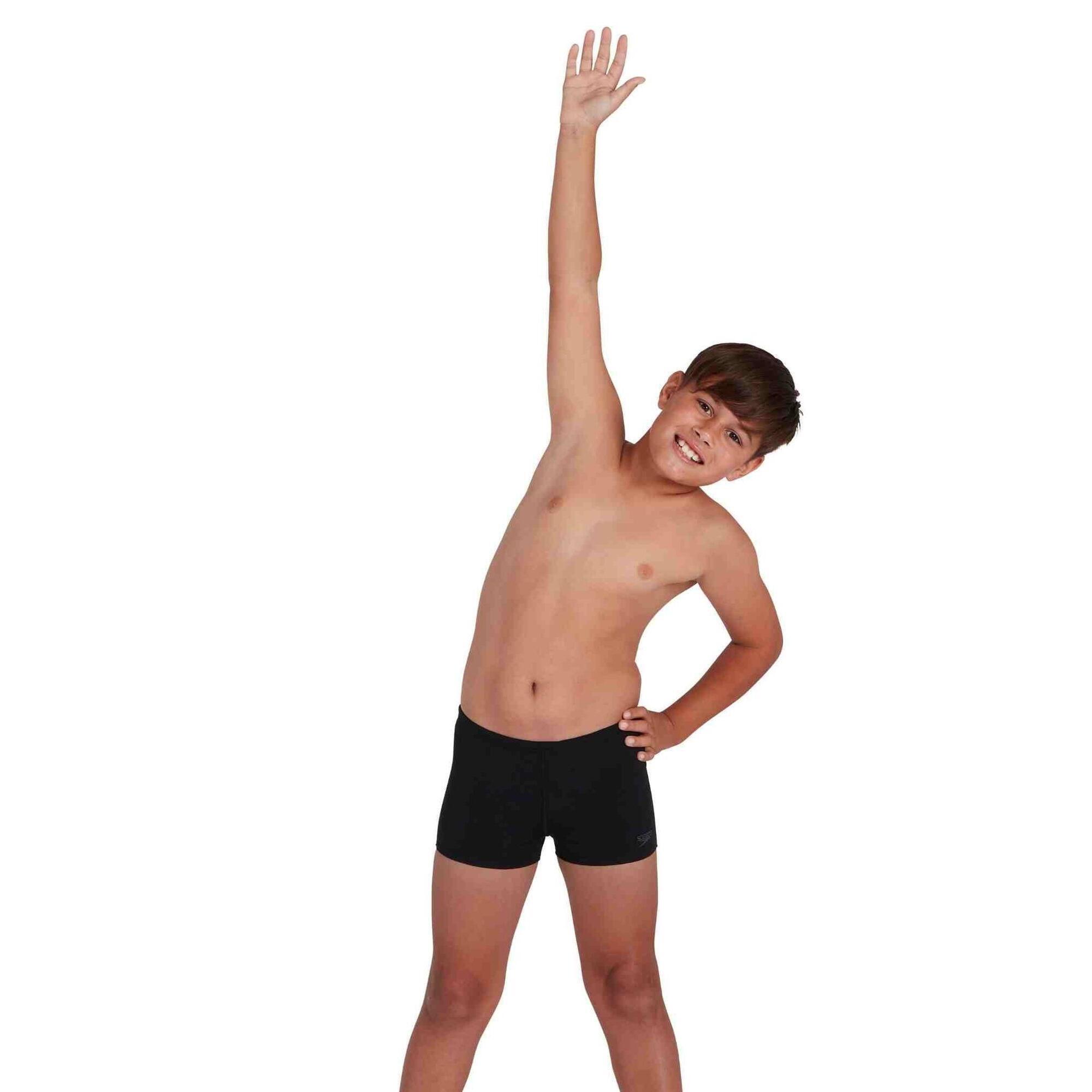 Speedo Junior Essential Endurance Plus Aquashort - Black 1/5