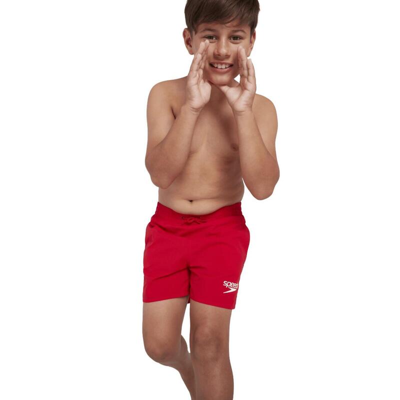 Gyerek Speedo Solid Leisure 15" piros fürdőruha