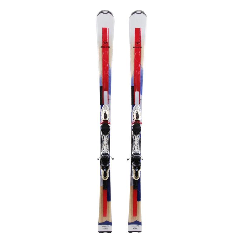 RECONDITIONNE - Ski Rossignol Unique 2 W + Fixations - BON