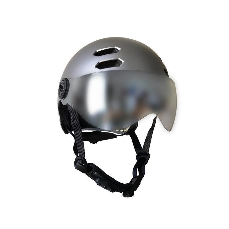 Capacete Mfi over-road visor pro metal avec bluetooth (347)