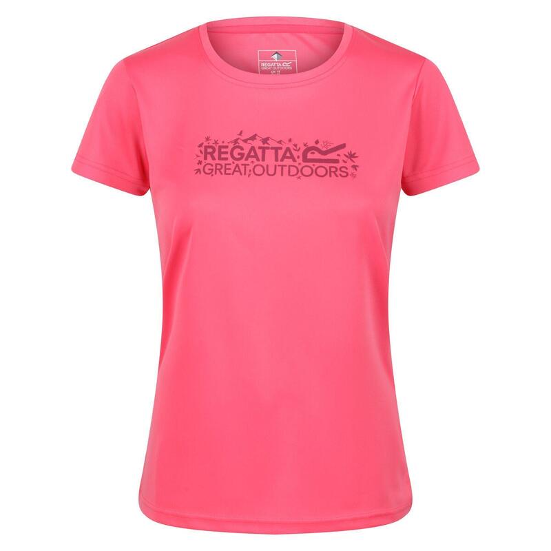 Tricou Pilates Regatta Fingal VI LogoFemei